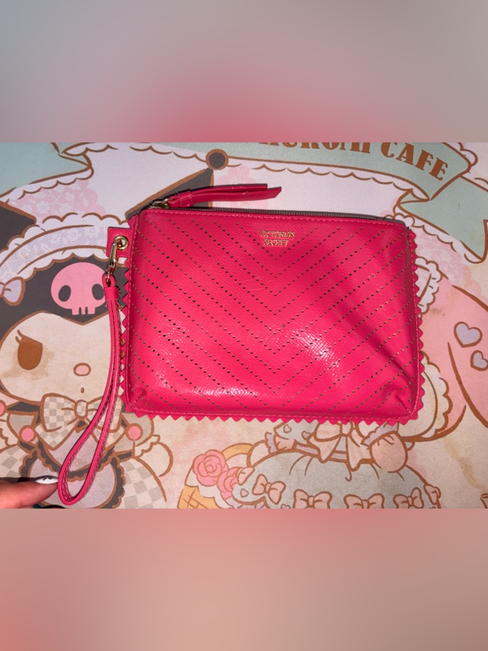 Victoria Secret Hot Pink Wristlet 💕